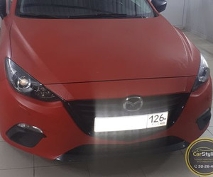 Mazda 6 | Восстановление пленки на бампере