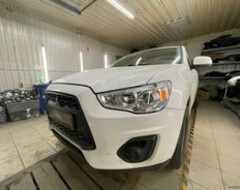 Mitsubishi ASX | Установка bi led линз