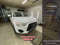 Mitsubishi ASX | Установка bi led линз