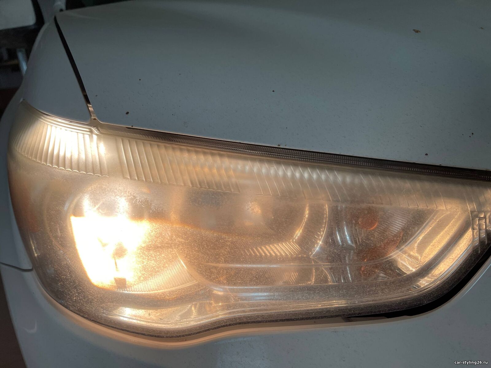 Mitsubishi ASX | Установка bi led линз