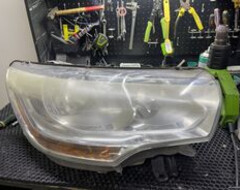 Citroen C4 Установка Bi Led линз