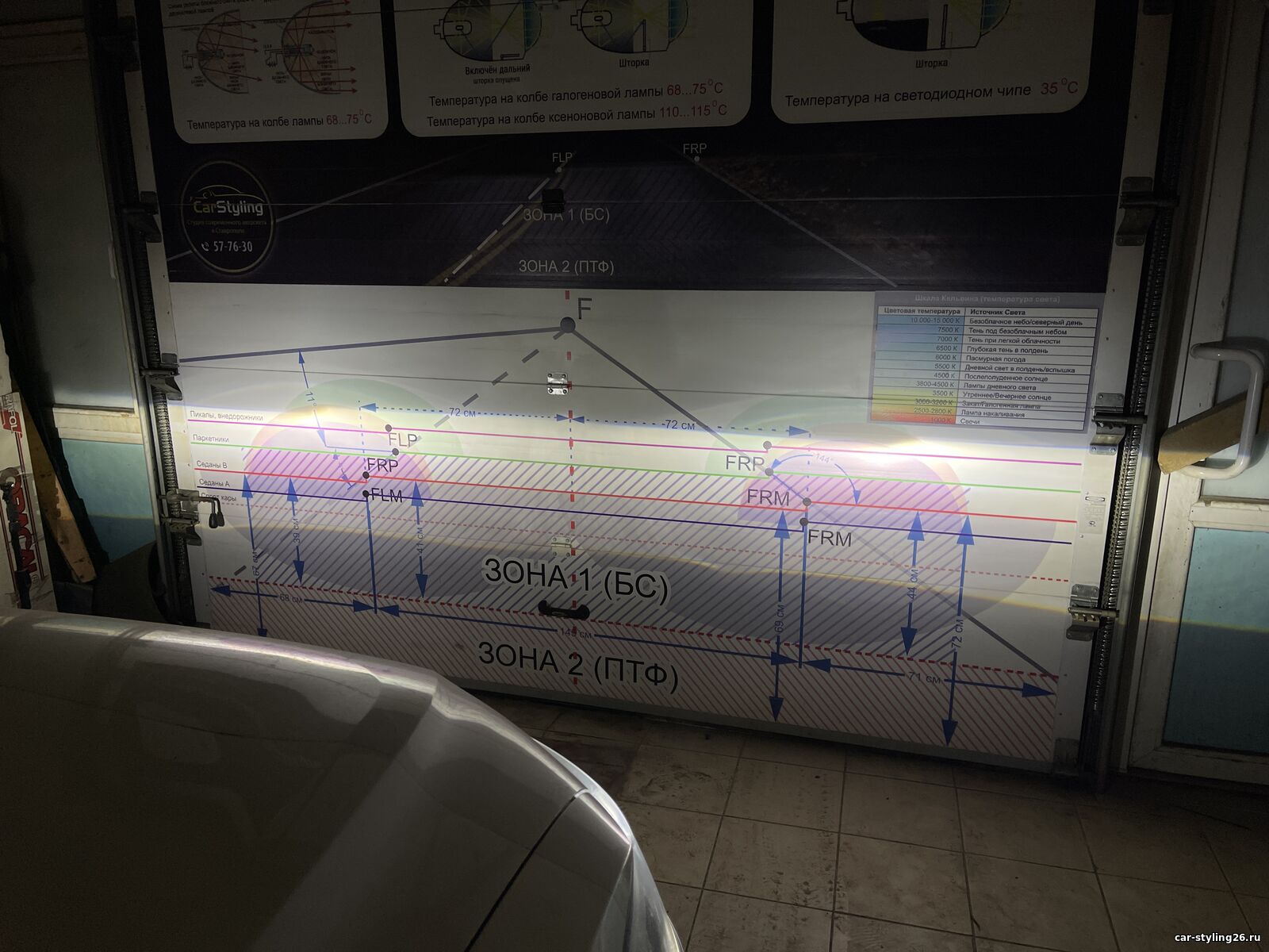 Haval F7X(1G) замена штатных Bi-led линз