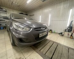 Hyundai Solaris 1 (2011) | Установка Bi led линз